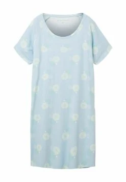 Tom Tailor Bodywear Gemustertes - Nachtjapon - Blue Medium Allover -Tom Tailor Winkel 2271fb0b59cf47afa8e95d3092fbb7ea