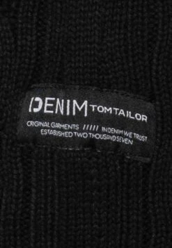 TOM TAILOR Denim Cable - Trui - Black -Tom Tailor Winkel 247a228dac864fd885b75a7cca7a56f9