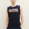 Tom Tailor Tank Mit Print - Top - Sky Captain Blue -Tom Tailor Winkel 249ba67187254d96a054776aa651f8d4