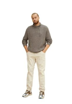 Tom Tailor Mit Sch - Trui - Navy White Brown Mouline -Tom Tailor Winkel 26efa3be115240b496533abdd5a0ede2