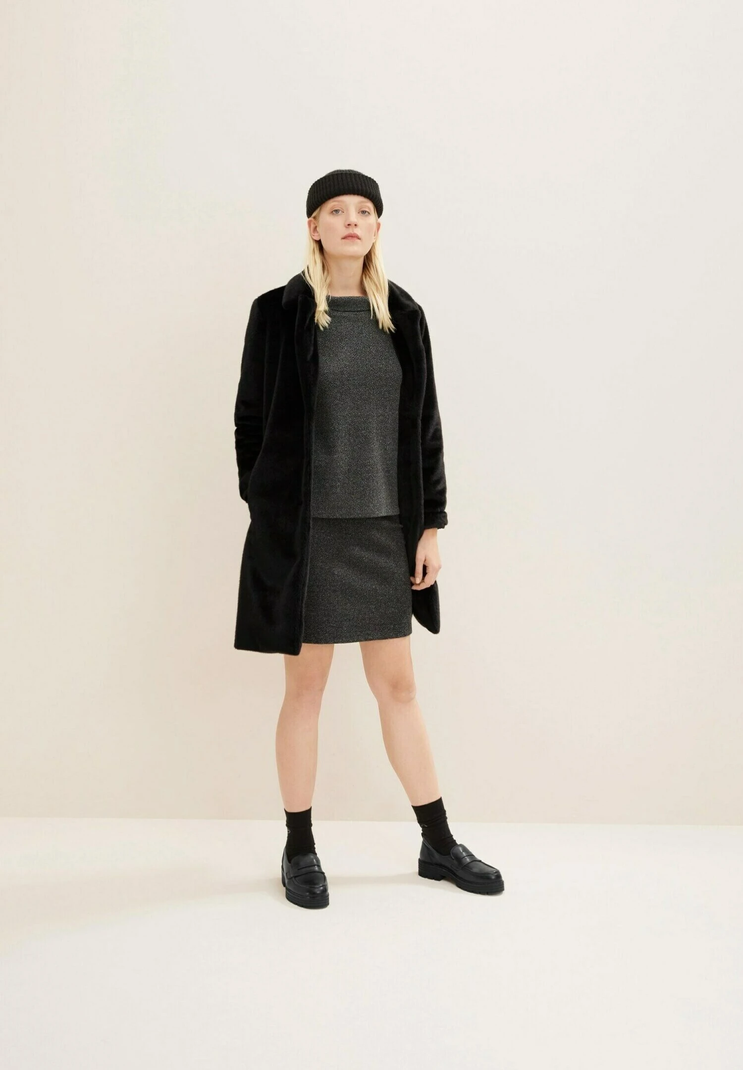 Tom Tailor Trui - Black White Structure Design 4 Tom Tailor Trui - Black White Structure Design - Afbeelding 2