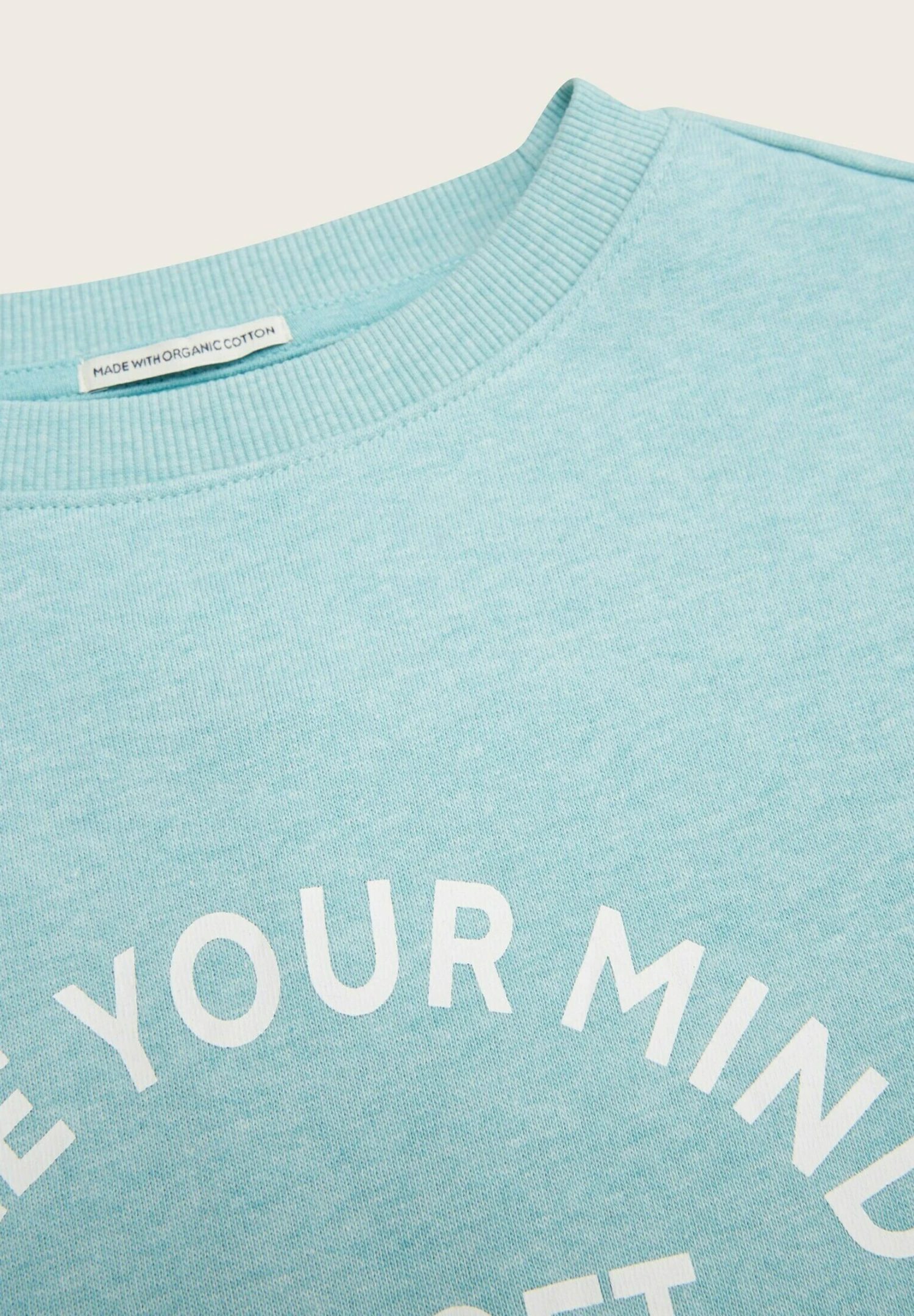 Tom Tailor Sweater - Reef Blue Melange 5 Tom Tailor Sweater - Reef Blue Melange - Afbeelding 3