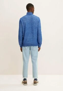 Tom Tailor Melierter Rollkragen- Trui - Hockey Blue Melange -Tom Tailor Winkel 279b8d375480458299d71e6e45b302f1