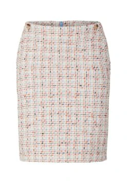 Tom Tailor Bouclé-Rock - Kokerrok - Blue Red Boucle 15 Tom Tailor Bouclé-Rock - Kokerrok - Blue Red Boucle -Tom Tailor Winkel 27bc33555c194c88be56965a37262471