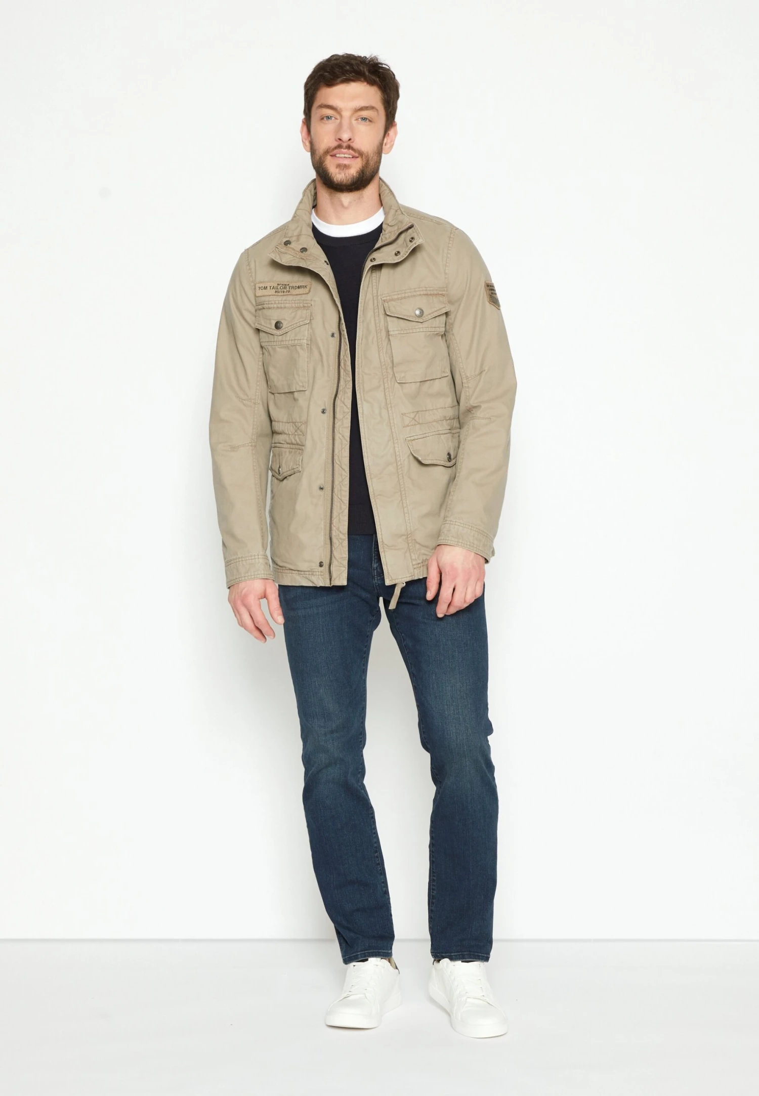 Tom Tailor Marvin - Straight Leg Jeans - Dark-Blue Denim 4 Tom Tailor Marvin - Straight Leg Jeans - Dark-Blue Denim - Afbeelding 2