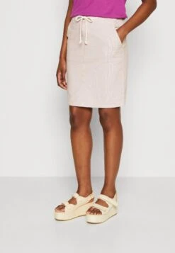 Tom Tailor Skirt Chino String Detail - Minirok - Terracotta/Offwhite