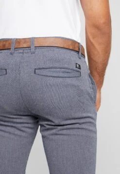 TOM TAILOR Denim Structured - Chino - Blue -Tom Tailor Winkel 2863106b18da45c5b813fc76846c1a9c