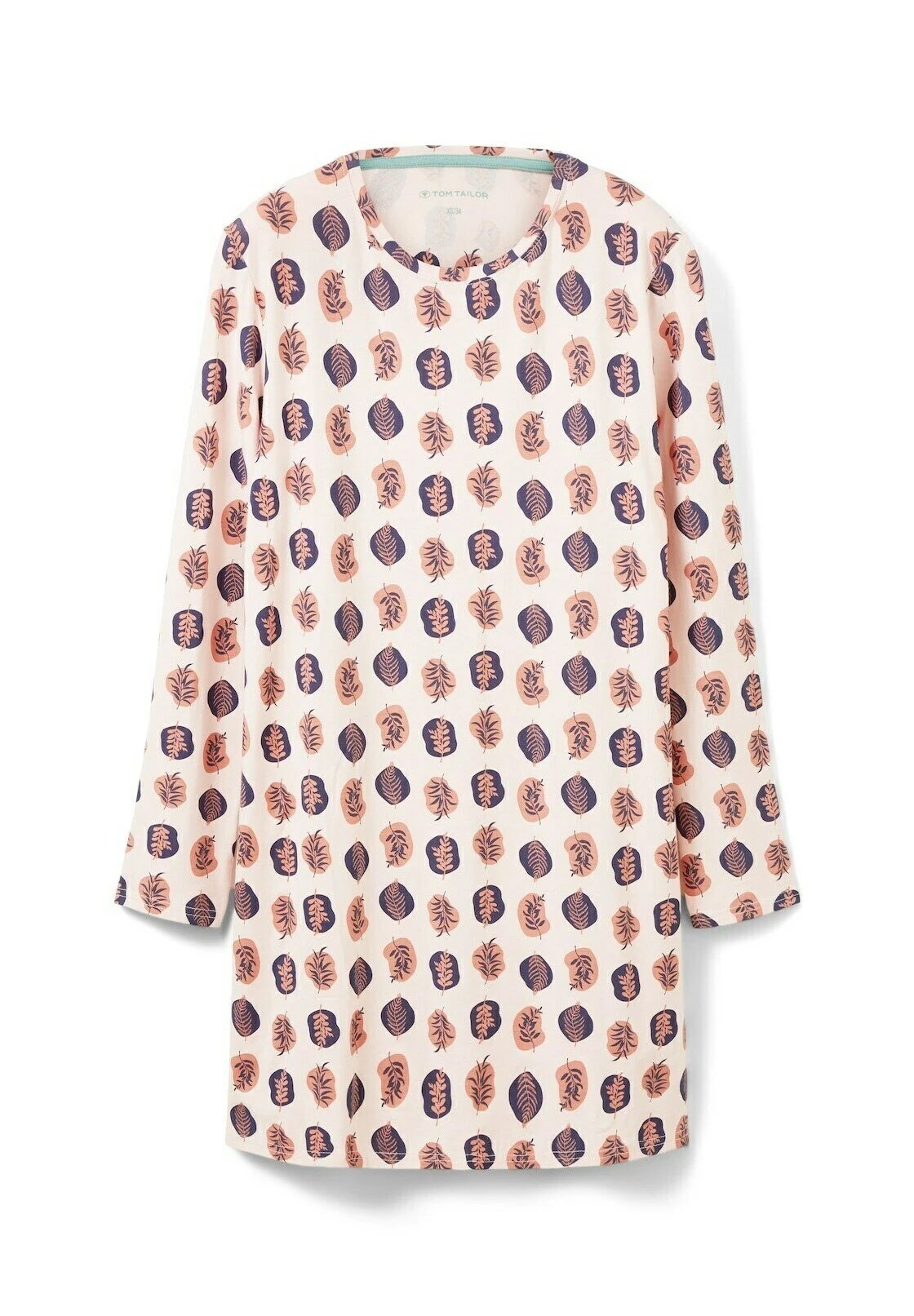 Tom Tailor Gemustertes - Nachtjapon - Red-Medium Allover 7 Tom Tailor Gemustertes - Nachtjapon - Red-Medium Allover - Afbeelding 5