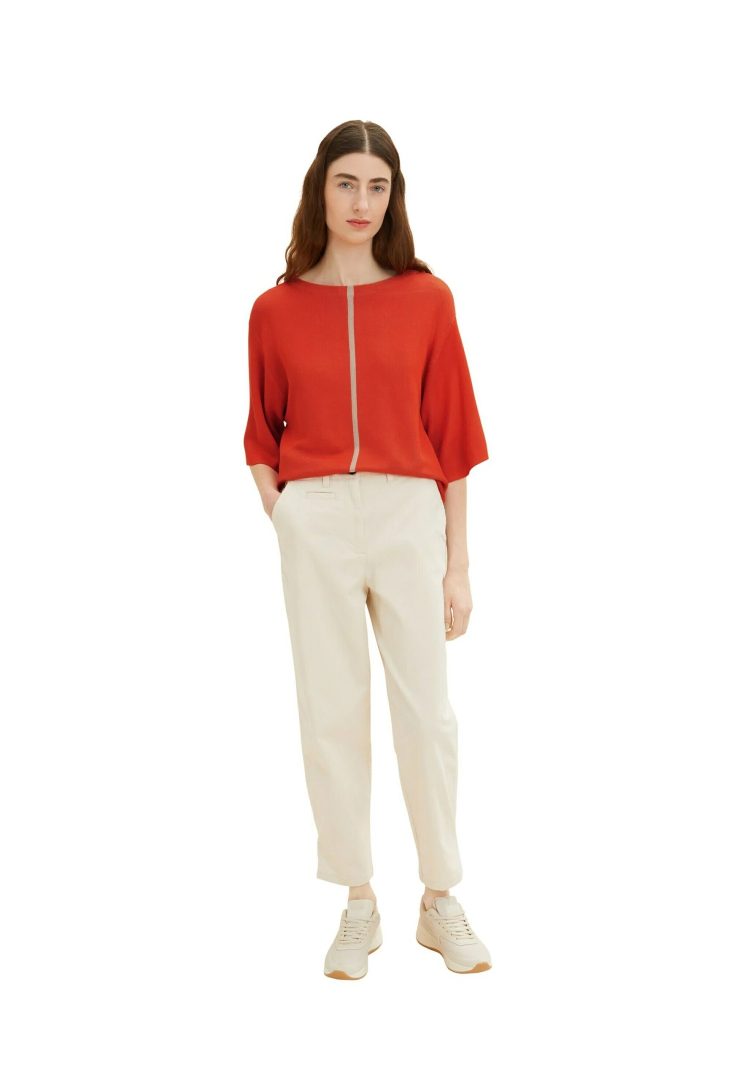 Tom Tailor Trui - Fever Red 3 Tom Tailor Trui - Fever Red