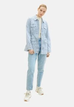 Tom Tailor Im Utility-Look - Spijkerjas - Denim Offwhite Stripe -Tom Tailor Winkel 2980000f03b74355935ca0d026617e96