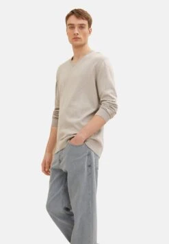 Tom Tailor Basic V Neck- Trui - Bright Corn Melange -Tom Tailor Winkel 29dccb9974b648ef9af3ac67ed4673d8