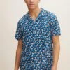 TOM TAILOR Denim Mit Printmuster - Overhemd - Blue Arty Half Circle Print