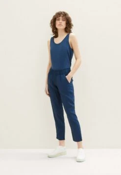 Tom Tailor Cropped - Broek - Midnight Sail -Tom Tailor Winkel 2b215b02ca434c78bb829f4e19ed9b83