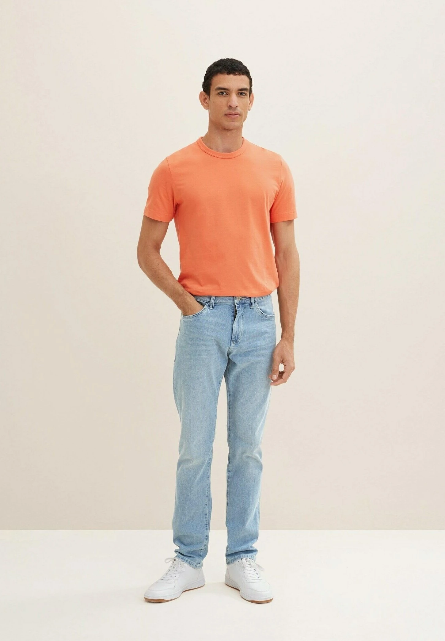 Tom Tailor Josh - Straight Leg Jeans - Light Stone Wash Denim 3 Tom Tailor Josh - Straight Leg Jeans - Light Stone Wash Denim