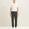 TOM TAILOR Denim Mit Seitlichen Eingrifftaschen - Trainingsbroek - Black White Herringbone Weave -Tom Tailor Winkel 2b94cf3b55f94c70afea46be4fa586bc