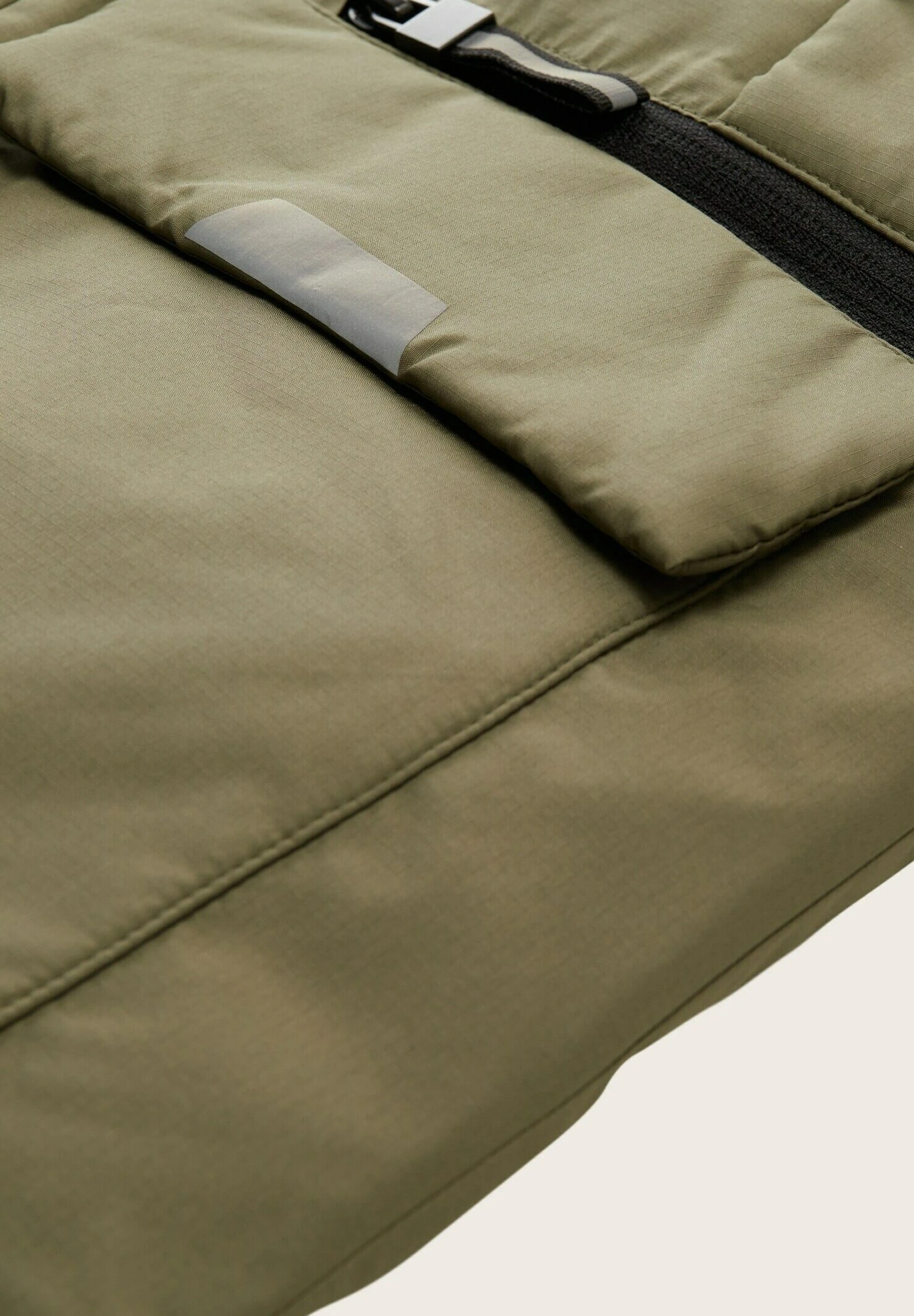 Tom Tailor Lange Mit Kapuze - Parka - Dusty Olive Green 5 Tom Tailor Lange Mit Kapuze - Parka - Dusty Olive Green - Afbeelding 3