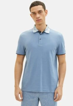 Tom Tailor Poloshirt - Greyish Mid Blue
