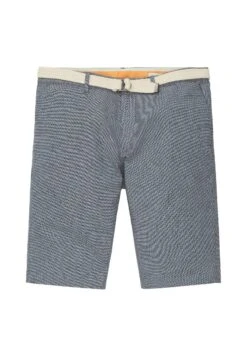 Tom Tailor Bermuda - Shorts - Navy White Zigzag Structure -Tom Tailor Winkel 2c2b8c2347fa47e59c19d44d27b945bd