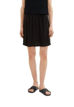 Tom Tailor A-Lijn Rok - Deep Black -Tom Tailor Winkel 2c403ecad4bf4daa891e03c2fec2f220