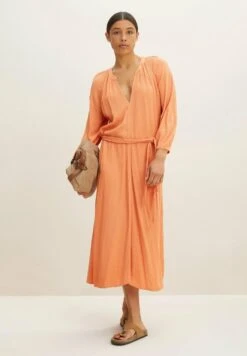 Tom Tailor In Knitteroptik - Jurk - Cantaloupe Orange -Tom Tailor Winkel 2c7089f9edf5492bb27058ecb714dee1