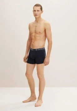 Tom Tailor Dreierpack Mit Webbund - Onderbroeken - Red/Medium/Solid