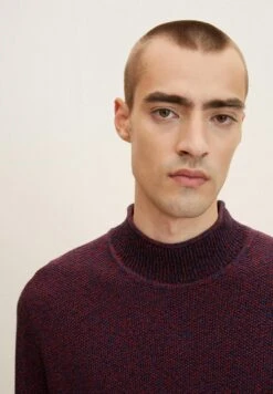 Tom Tailor Trui - Red Navy Mouline -Tom Tailor Winkel 2d6e1761027744a6900495e0d7fe11a7