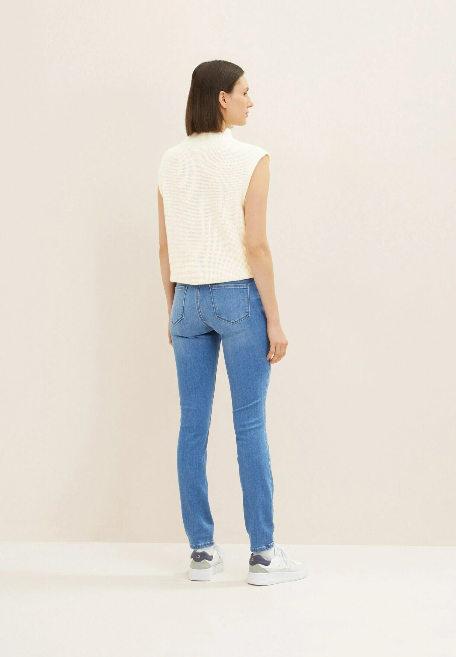 Tom Tailor Alexa - Jeans Skinny Fit - Mid Stone Wash Denim 5 Tom Tailor Alexa - Jeans Skinny Fit - Mid Stone Wash Denim - Afbeelding 3