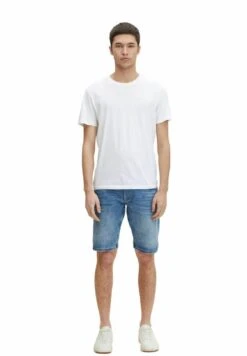 TOM TAILOR Denim Jeansshort - Used Light Stone Blue