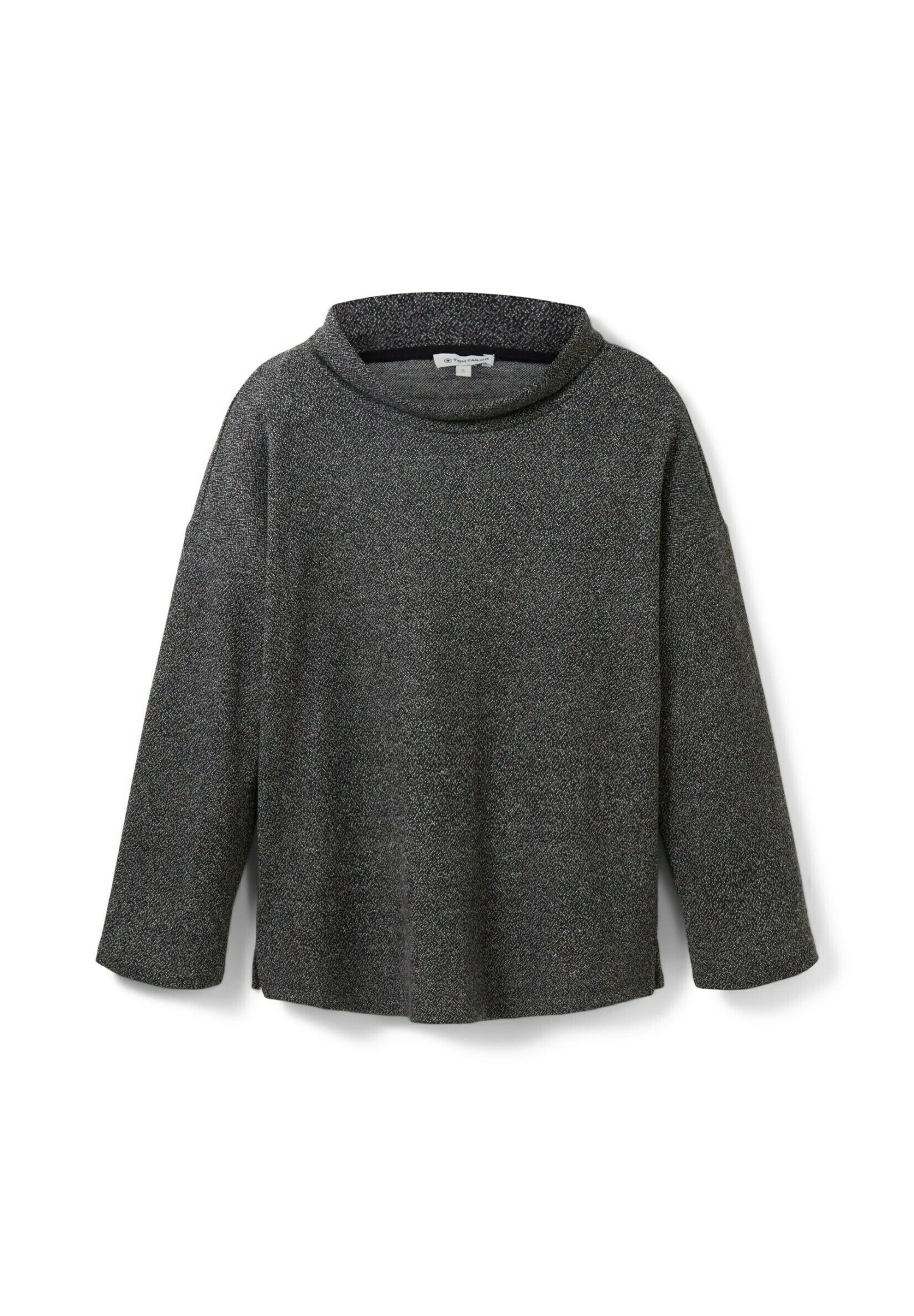 Tom Tailor Trui - Black White Structure Design 9 Tom Tailor Trui - Black White Structure Design - Afbeelding 7