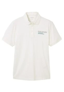 Tom Tailor Mit Logo Print - Poloshirt - Off White -Tom Tailor Winkel 2ef86fb59ab446f983823ac53acff4dc