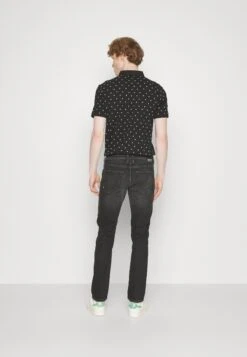 TOM TAILOR Denim Long - Slim Fit Jeans - Used Dark Stone Black Denim -Tom Tailor Winkel 2f3a8f4605ea4d63b1a2fa0fb05c9cc6