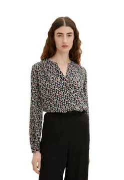 Tom Tailor Overhemdblouse - Small Abstract Shapes Design -Tom Tailor Winkel 300b8010558746b3bd795bb25a2e80a0