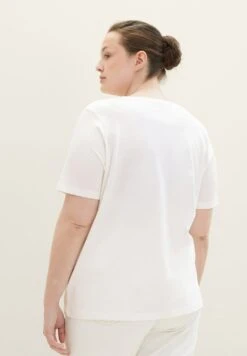 Tom Tailor Mit Print - T-Shirt Print - Whisper White -Tom Tailor Winkel 30240067ed004eeea7a4f3cabc7012a0