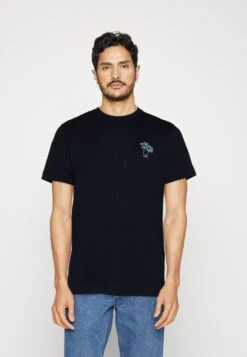 Tom Tailor Structured - T-Shirt Print - Sky Captain Blue