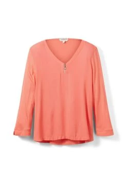 Tom Tailor Longsleeve - Smooth Papaya Red -Tom Tailor Winkel 303a61f19188448cbb70a6a77f33f185