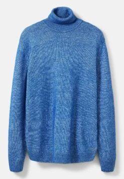 Tom Tailor Melierter Rollkragen- Trui - Hockey Blue Melange -Tom Tailor Winkel 30ea99e273ba4cb2a83c288fbc80f975