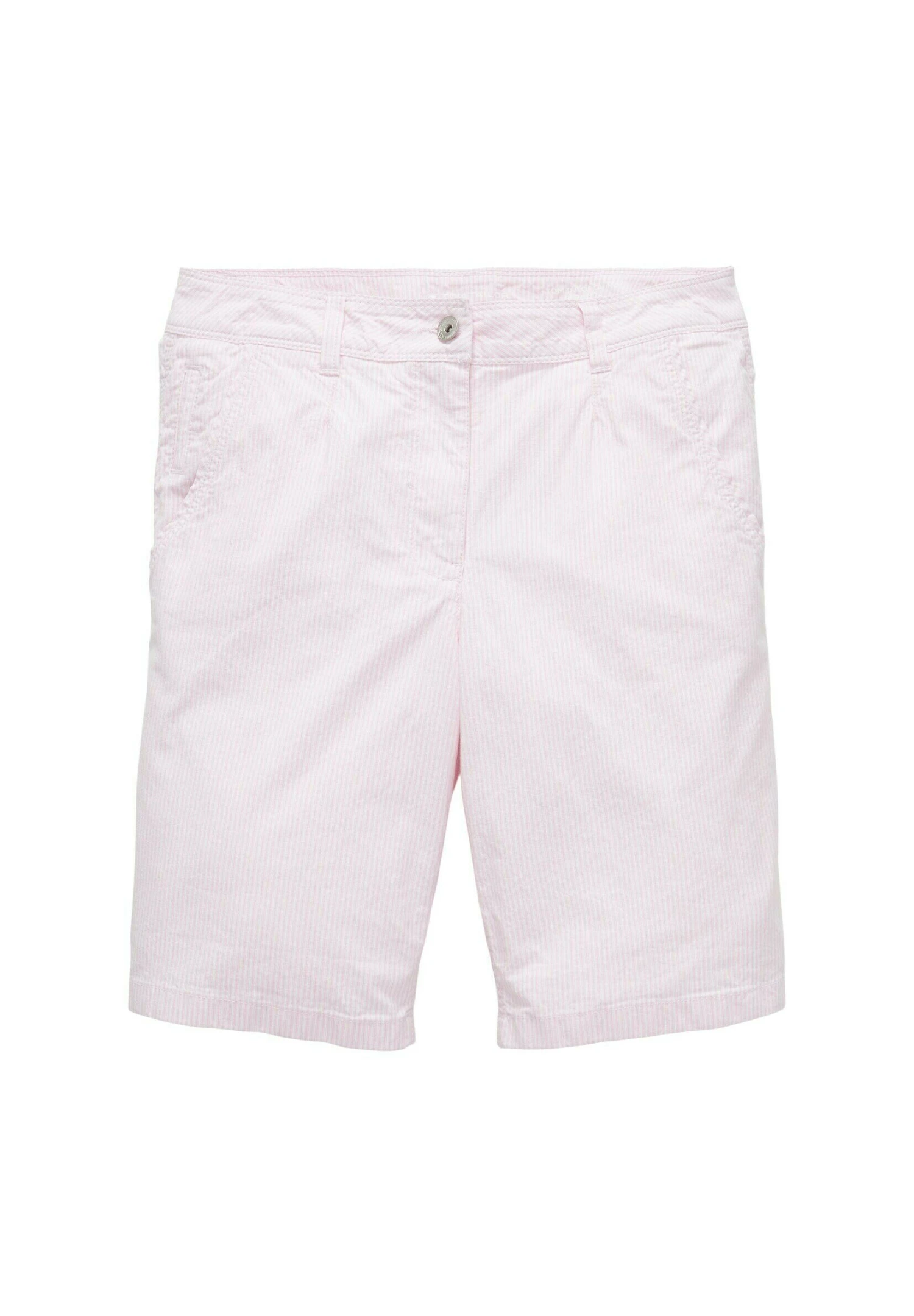 Tom Tailor Bermuda - Shorts - Offwhite Pink Stripe 10 Tom Tailor Bermuda - Shorts - Offwhite Pink Stripe - Afbeelding 8