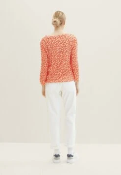 Tom Tailor Gemustertes - Blouse - Red Floral Design -Tom Tailor Winkel 312fec3ad28a43cbb9ed3316715bd0cf