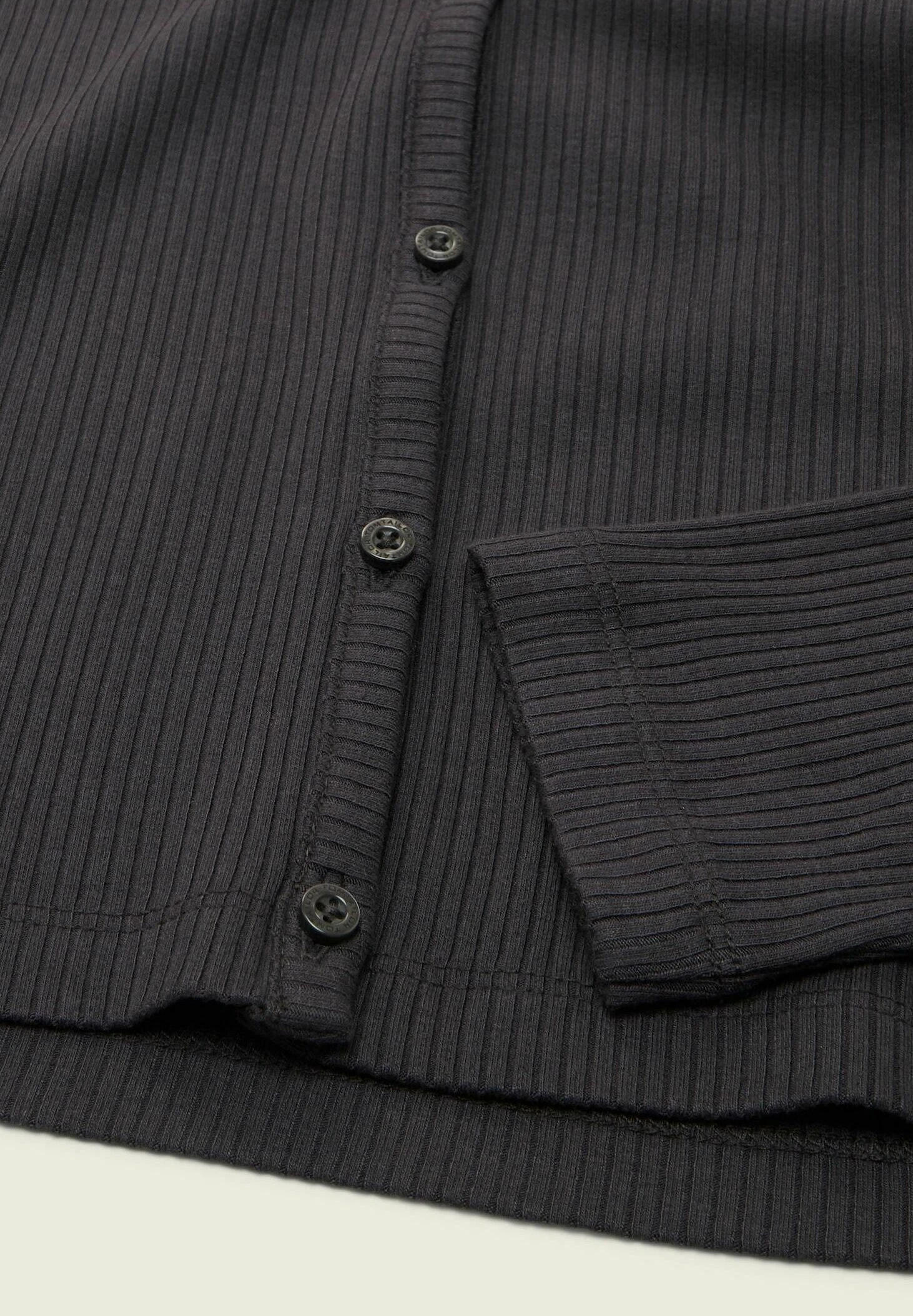 Tom Tailor Cropped- Vest - Coal Grey 5 Tom Tailor Cropped- Vest - Coal Grey - Afbeelding 3