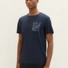 Tom Tailor Mit Aufgesetzter Tasche - T-Shirt Print - Sky Captain Blue -Tom Tailor Winkel 315ddbe6dc1846c59045780850f9934a
