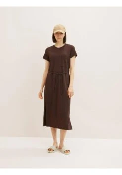 Tom Tailor Jerseyjurk - Chocolate Brown
