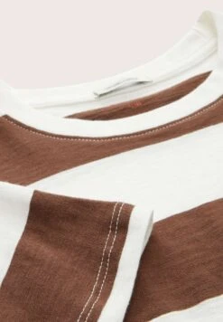 Tom Tailor Gestreiftes - T-Shirt Print - Brown -Tom Tailor Winkel 321351b412cd415a862dd7bb73535a9b
