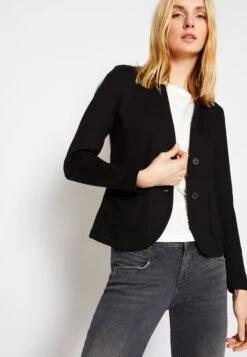 Tom Tailor Ottoman- Blazer - Deep Black -Tom Tailor Winkel 321ddffa86074219a63b52be0dc0402f