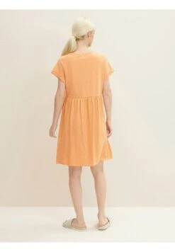 TOM TAILOR Denim Mini Dress - Jurk - Golden Peach -Tom Tailor Winkel 32645a7dacf9436c8d927d31d6639cf6