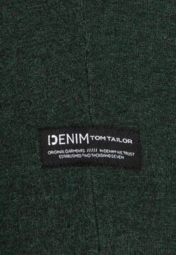 TOM TAILOR Denim Fine Cosy Turtle Neck - Trui - Dark Moss Green Melange -Tom Tailor Winkel 32ca3c3a514c4d4993b24bf88f3f2b19