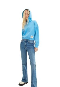 Tom Tailor Hoodie - Blue -Tom Tailor Winkel 338a4788e2f5437f9b88669f5ef1bd01