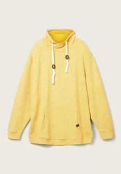 Tom Tailor Mit Schalkrage - Sweater - Pleasant Yellow Snow Melange -Tom Tailor Winkel 33cea4fac6094e35989b4dab00b5d132