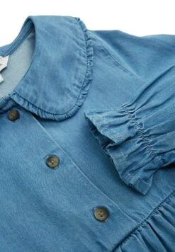 Tom Tailor Mit Ballonärmeln - Spijkerjurk - Light Stone Blue Denim -Tom Tailor Winkel 33dfff6d94bc40f1a08b2b38a01ce700