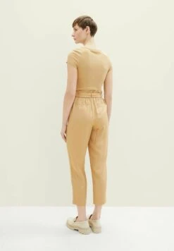 TOM TAILOR Denim Tapered Relaxed - Broek - Brown Rice -Tom Tailor Winkel 33ed80625bad4e6f9f9df24a35ba34a6