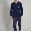 Tom Tailor Set - Pyjama - Blau Dunkel Allover -Tom Tailor Winkel 34fe91d3f29e424d8546235c70088893